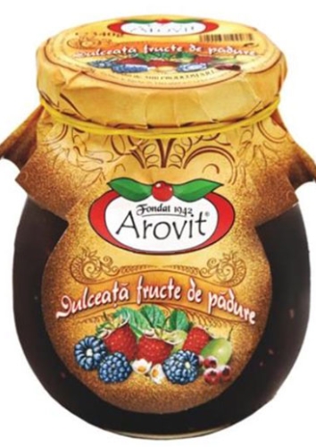 AROVIT DULCEATA FRUCTE DE PADURE 340g (6BUC/BAX) 6420264109075