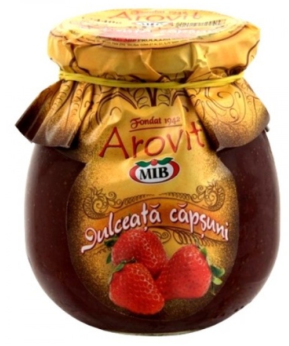 AROVIT DULCEATA CAPSUNI 340g (6BUC/BAX) 6420264101031