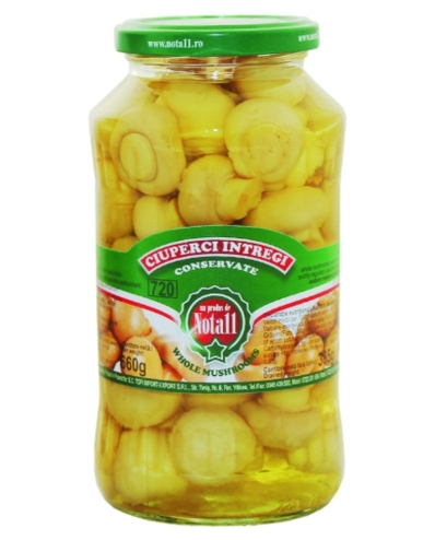 CIUPERCI  720 ML  INTREGI  NOTA 11   8/bax 5949024301234