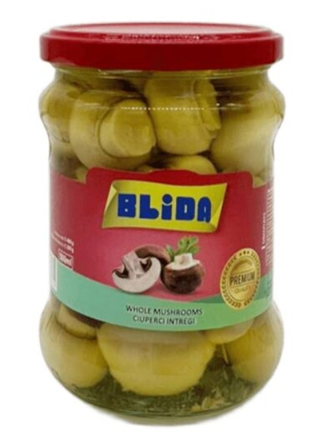 CIUPERCI INTREGI 500ML BLIDA 8 BAX 739113616531