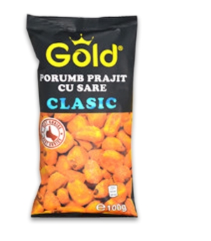 GOLD PORUMB PRAJIT CU SARE 250GR (10BUC) 6420585003236