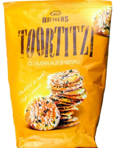 TOORTITZI cu susan alb si negru 80g 5949040202447