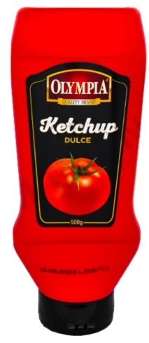 OLYMPIA KETCHUP DULCE 500GR(8BUC) 5941466000737