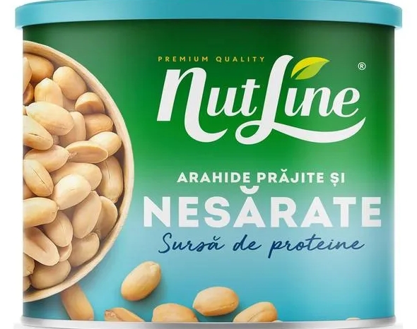Nutline Arahide prajite 135g 6buc/bax 5941445670159