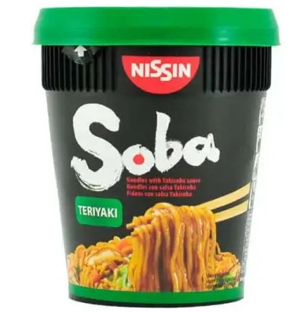 NISSIN TAITEI CU SOS TERIYAKI SOBA PAHAR 90G 8BUC/BAX 5997523312190