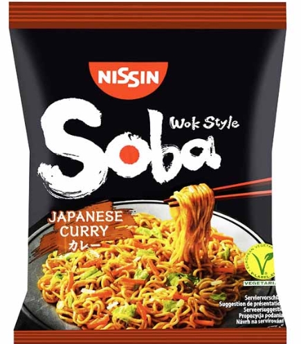 NISSIN TAITEI CU SOS JAPANESE CURRY SOBA 111G 9BUC/BAX 5997523324391