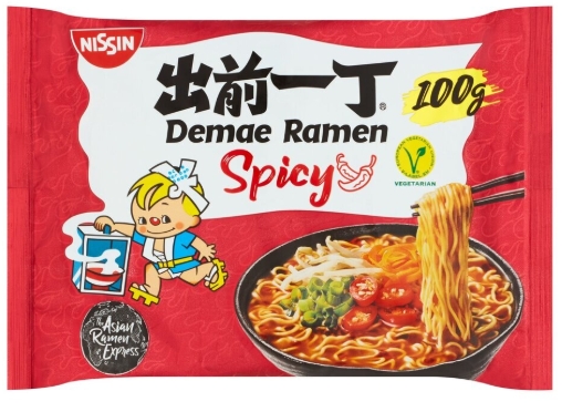 NISSIN SUPA INSTANT RAMEN PICANT 100G 10BUC/BAX 8712429361106