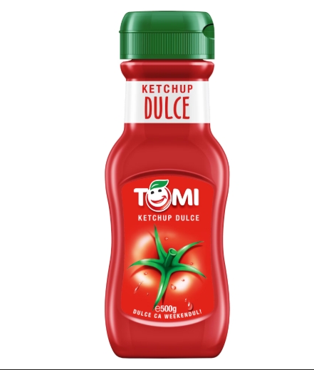 KETCHUP TOMI 500G DULCE (10BUC/BAX) 5941486000434