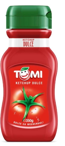 KETCHUP 350G TOMI DULCE (10BUC/BAX) 5941486000403