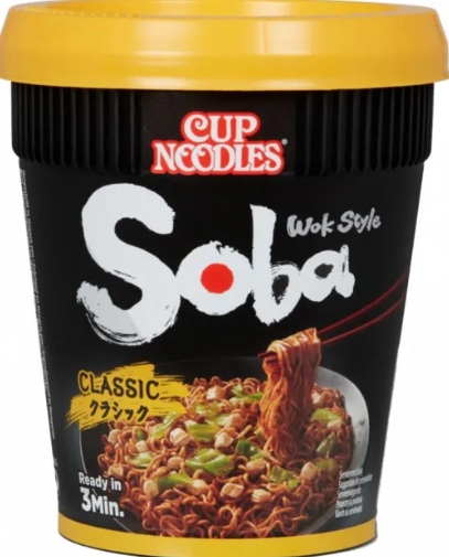 NISSIN TAITEI CU SOS CLASIC SOBA PAHAR 90G 8BUC/BAX 5997523312152
