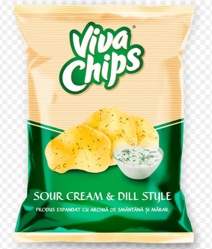 VIVA CHIPS SMANTANA+MARAR 100G 5941311003173