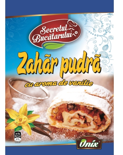 Secretul Bucatarului Zahar pudra cu aroma de vanilie 70g 5941282005688
