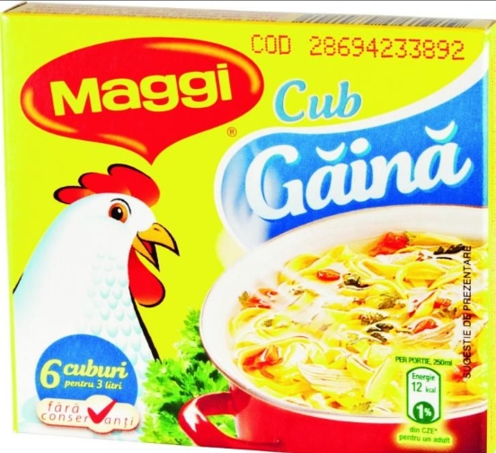 MAGGI CUB GUST GAINA 60GR (20BUC) 7616100474141