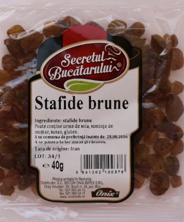 Secretul Bucatarului Stafide brune 100g 5941282004711