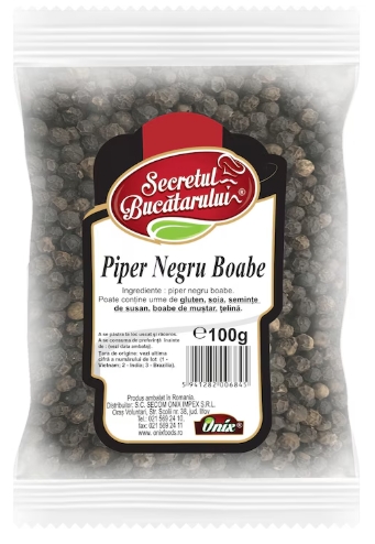 Secretul Bucatarului Piper boabe 100g 5941282007262