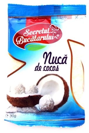 Secretul Bucatarului Nuca Cocos Fulgi 30g 5941282008351
