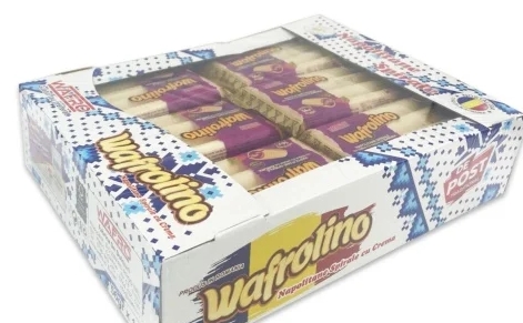 WAFROLINO SPIRALE CU ZMEURA 56GR (18BUC) 6425999000703
