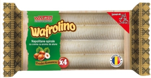 WAFROLINO SPIRALE CU ALUNE 56GR (18BUC) 6425999000710