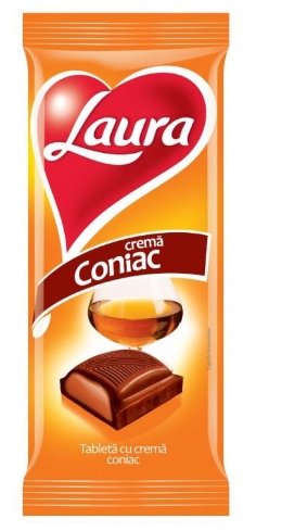CIOCOLATA LAURA CU CONIAC 92GR (20BUC) 5941047834805