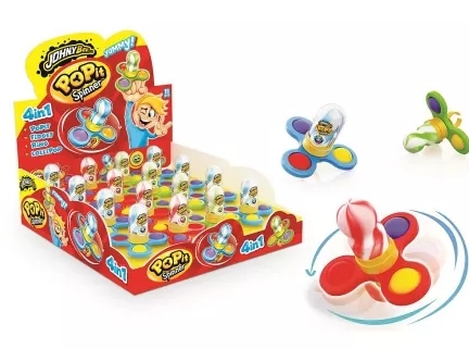 JOHNY BEE ACADELE POP IT SPINNER  15 gr  12x16 buc 5904310231565
