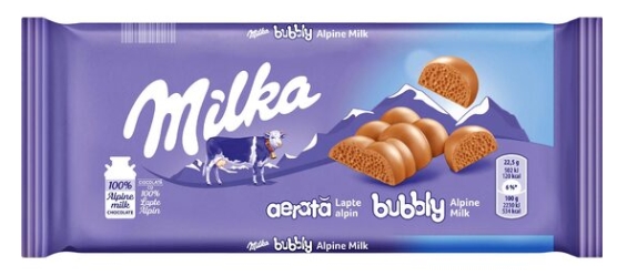 MILKA BUBBLY LAPTE 90G (14BUC) 7622201098483