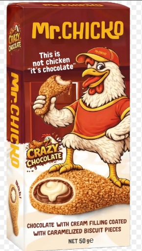 CHICKO CHICKEN CRAZY CIOC  50GR(12BUC) 8685177801418