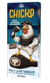 CHICKO CHICKEN CIOCO OREO 50GR(12BUC) 8685177802415