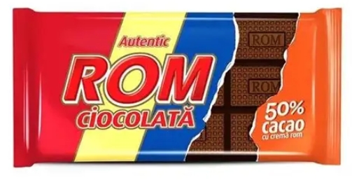 CIOCOLATA ROM 50% CREMA ROM 88GR (24BUC/BAX) 5941047830197
