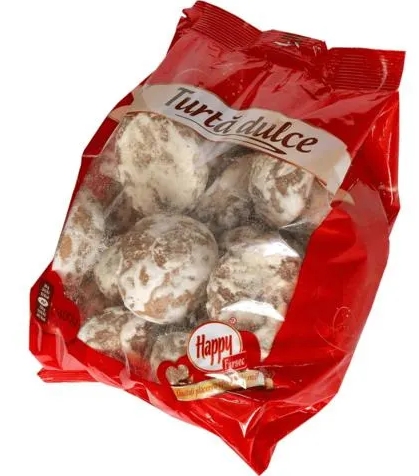 HAPPY TURTA DULCE 400GR (8BUC/BAX) 6423654001478