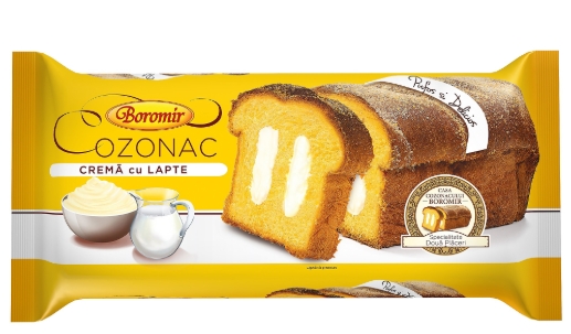 COZONAC CR.LAPTE BOROMIR 450GR (9BUC/BAX) 5941300006406