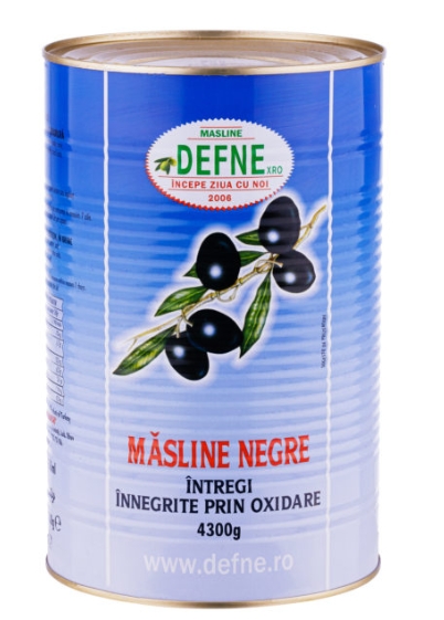 DEFNE MASLINE NEGRE 2.5KG (101-110) MAMOUTH 5948937000463