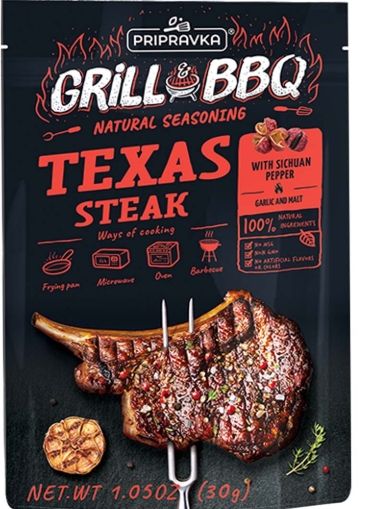 COND.STEAK TEXAS 30GR (25BUC) 4820195511633