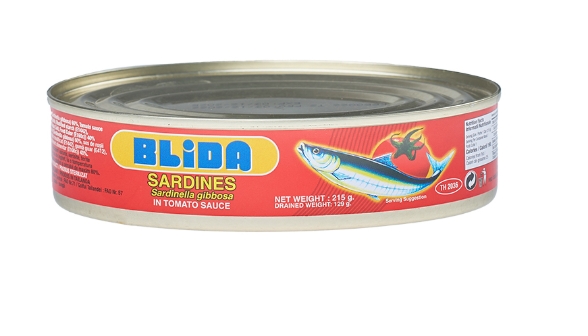SARDINE 215GR SOS BLIDA (48BAX) 8852111005397