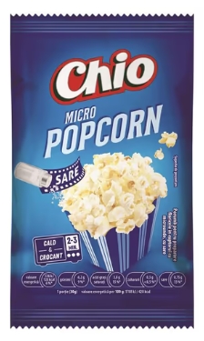 Popcorn Microunde Sare 80g 36buc/bax 3577060130017