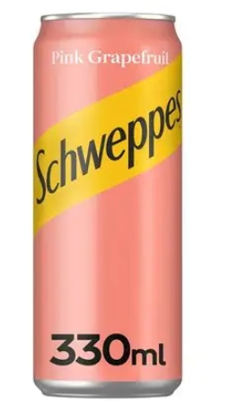 DELLOS SCHWEPPES PINK GRAPEFRUIT  330ML SGR (24BUC/BAX) 5940628344436