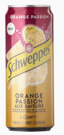DELLOS SCHWEPPES ORANGE PASSION  330ML SGR (24BUC/BAX) 5940628344429