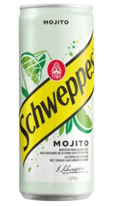DELLOS SCHWEPPES MOJITO 330ML SGR (24BUC/BAX) 5940628344061