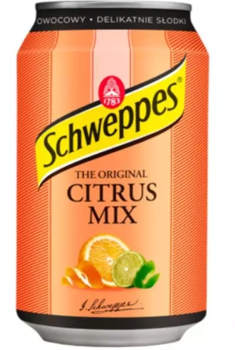 DELLOS SCHWEPPES CITRUS MIX 330ML (24BUC/BAX) 5940628344047