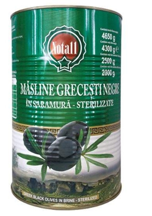 MASLINE NEGRE NOTA 11 2.5 KG  S.S.MAMMOTH (71-90) 5949024301845
