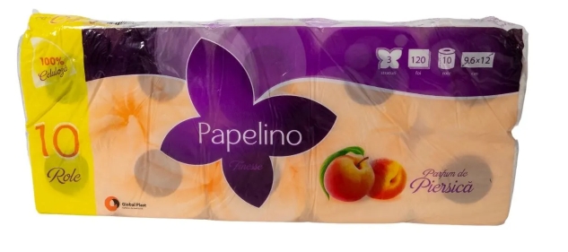 PAPELINO HARTIE IGENICA PIERSICA 3STR. 10 ROLE/SET 6422465014950