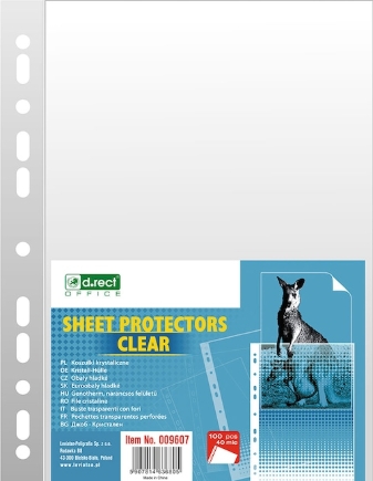 FOLIE DE PROTECTIE OFFICE A4 40MICRONI (100BUC) 5901503651636