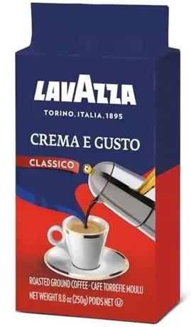 LAVAZZA CREMA E GUSTO 250 GR 8000070038769