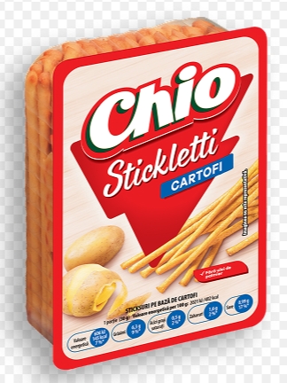 CHIO STICKLETTI CARTOFI 100GR (32BUC/BAX) 4000522009747