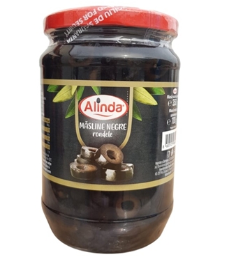 ALINDA MASLINE NEGRE RONDELE 335GR 8683125980499