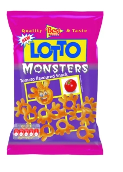 LOTTO MONSTERS CU ROSII 75GR (24BUC/BAX) 3800024311147