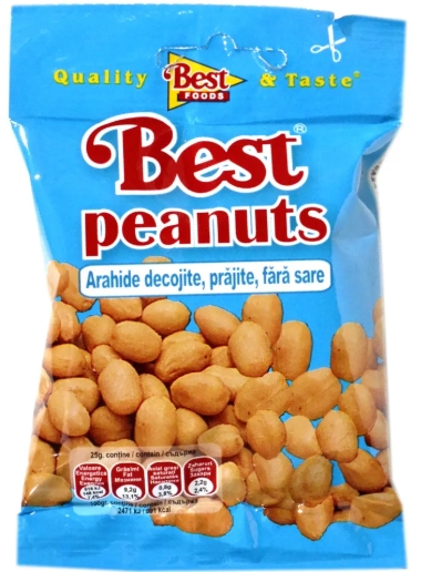 BEST ARAHIDE FARA SARE 150GR (14BUC/CUT) 6425881240231