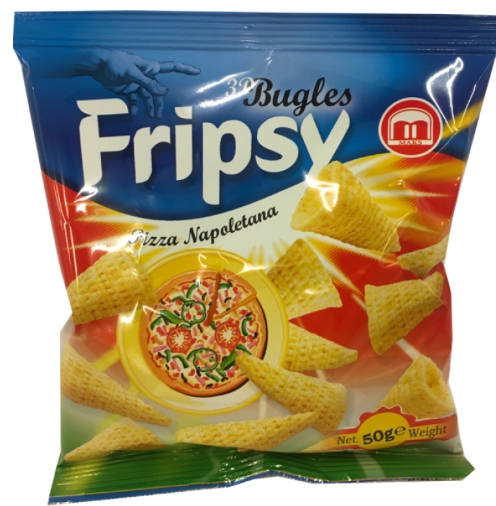 FRISPY STICKS PIZZA 50GR (25BUC/BAX) 5310264000452