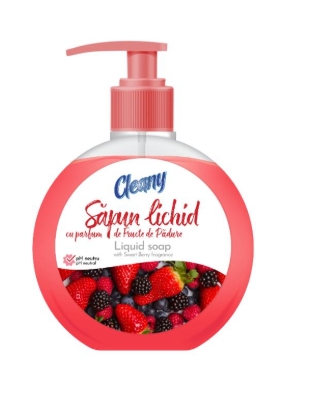 CLEANY SAPUN LICHID FRUCTE DE PADURE 500ML (12BUC/BAX) 5949067520241