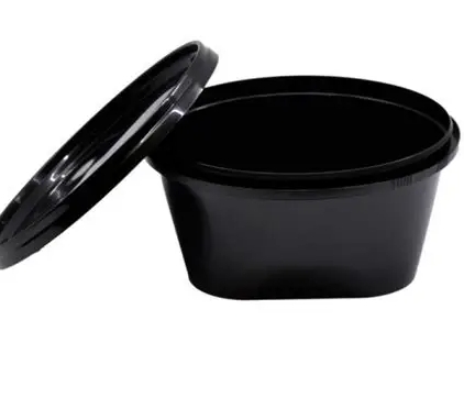BOL SUPA CU CAPAC PP NEGRU 16OZ (100BUC/SET) 6422465034972
