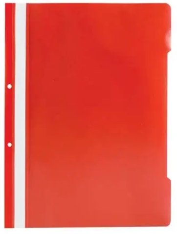 DOSAR DIN PLASTIC CU SINA OFFICE ROSU (50BUC/SET) 5901503678442